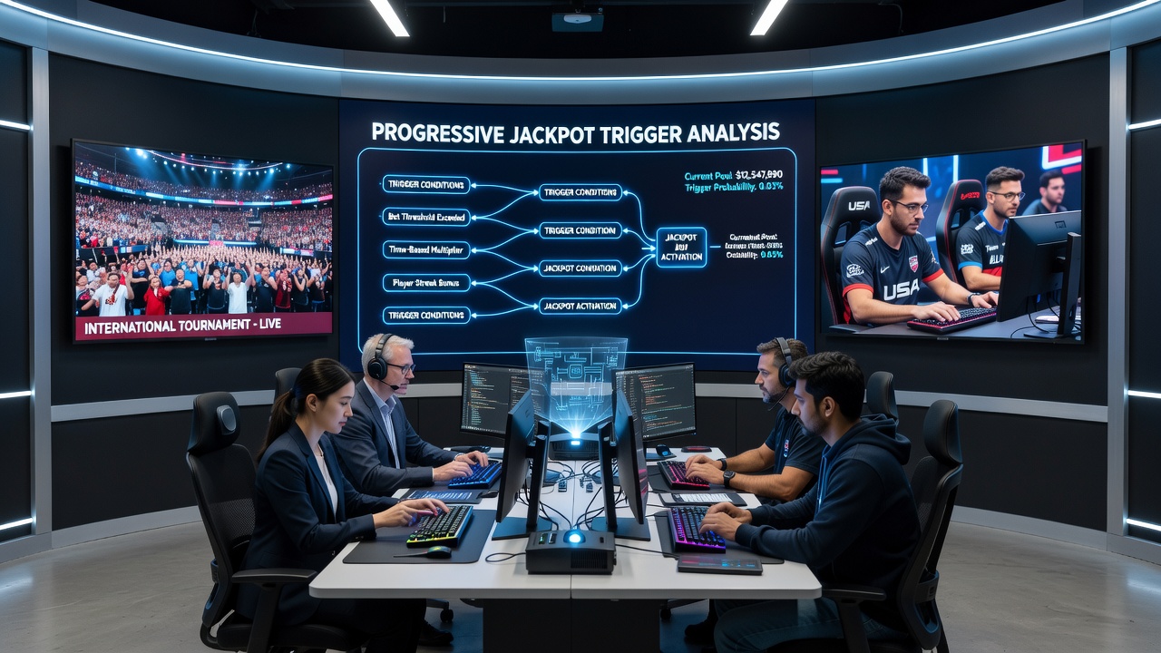 Geavanceerde software interfaces die jackpot triggers monitoren tijdens live toernooien