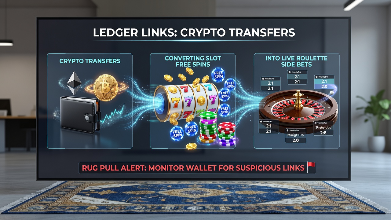 Live roulette and rugby accumulator integration via crypto ledgers