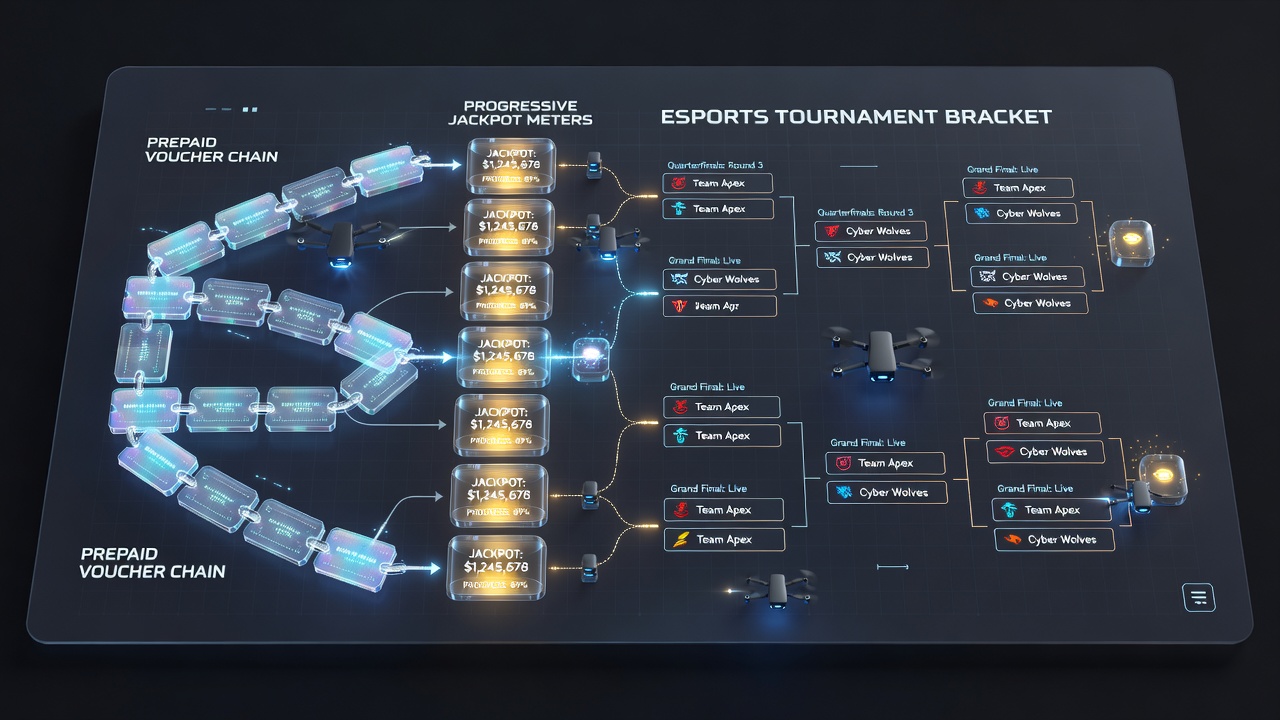 Geautomatiseerde routering tussen vouchers en esports brackets