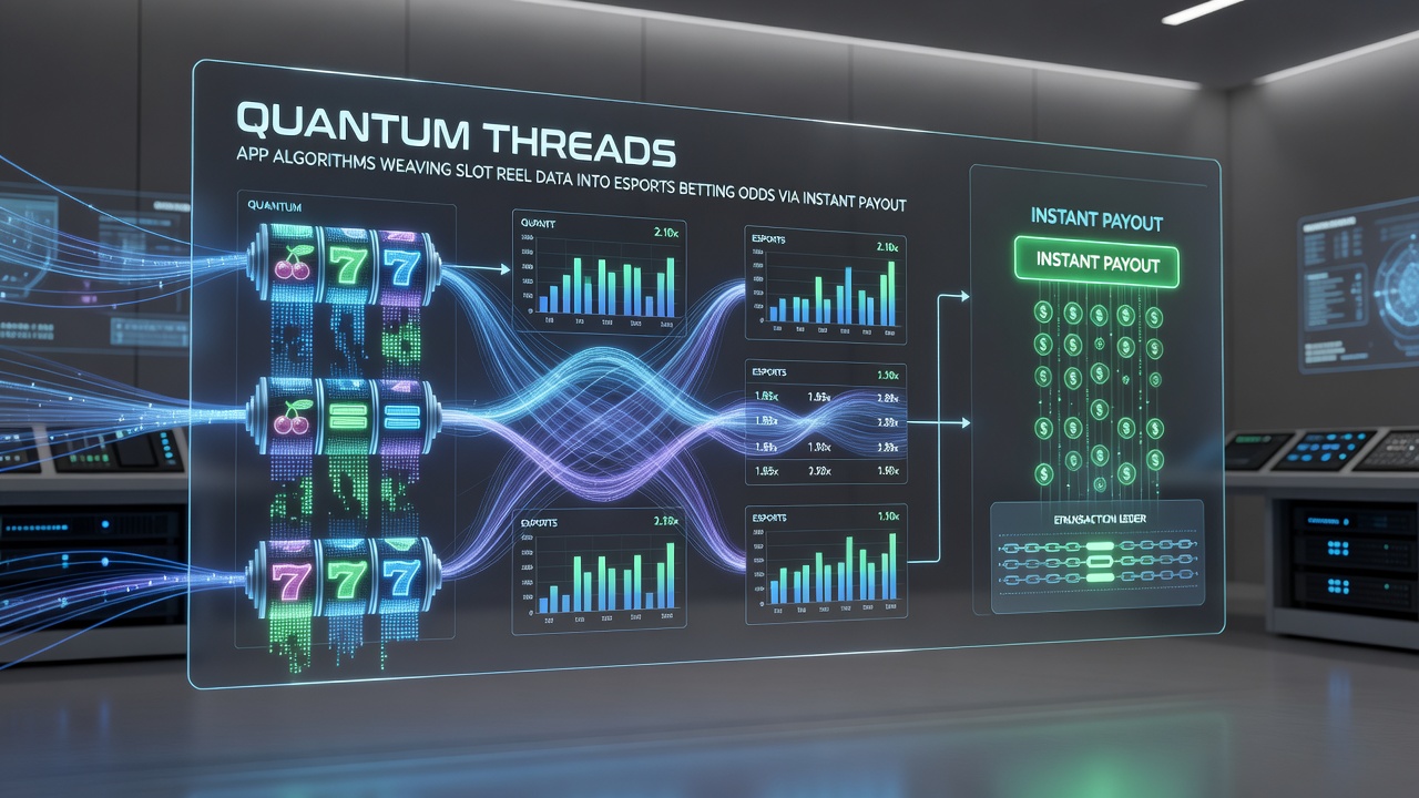 Diagram van data-integratie tussen slotreels en esports odds met payout tunnels