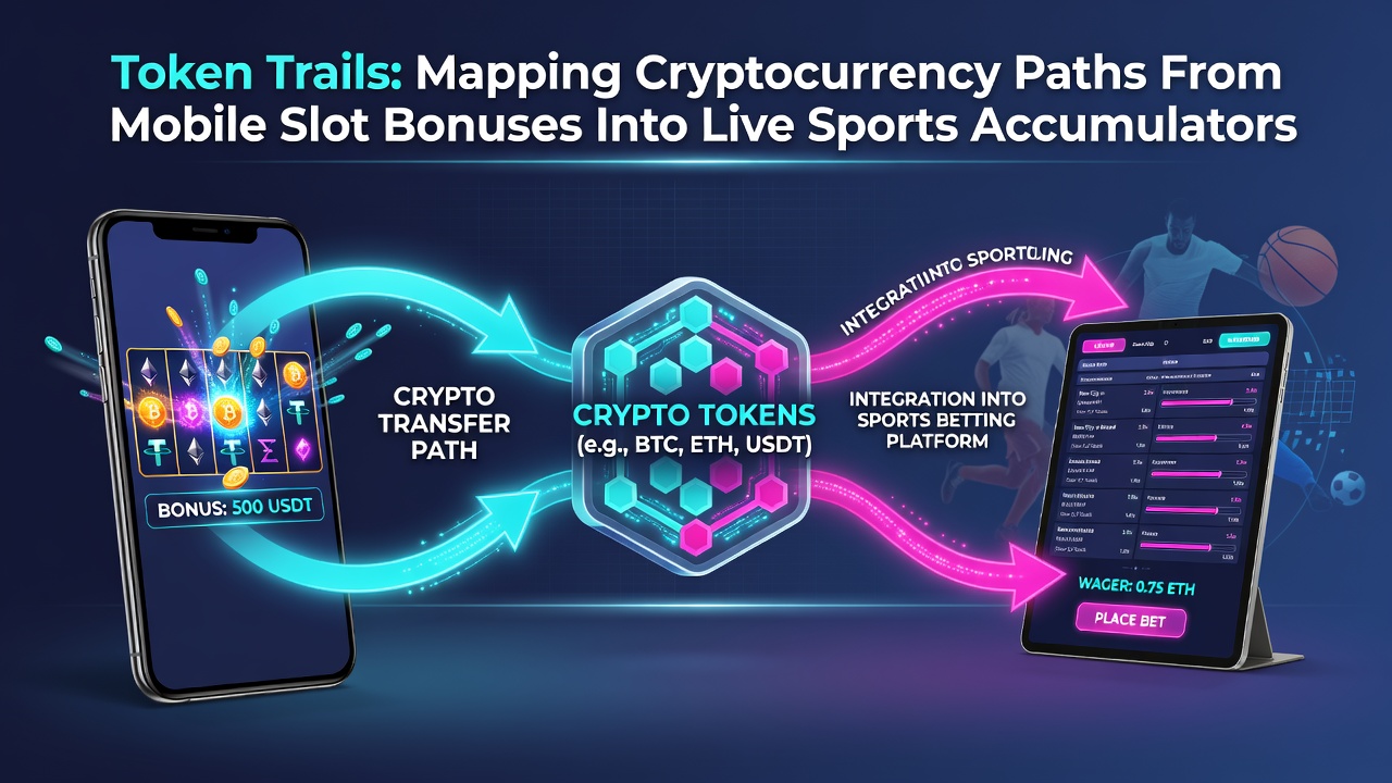 Mapping cryptocurrency flows between mobile slots and sports accumulators