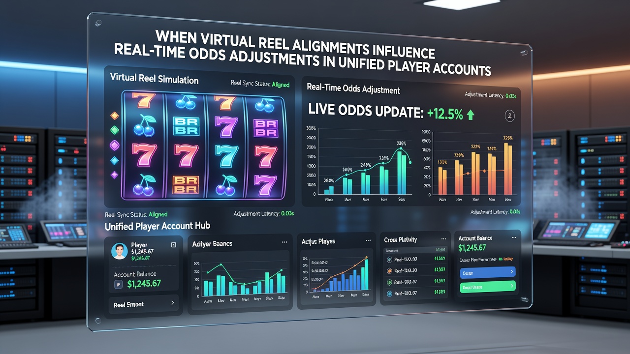 Realtime odds-aanpassingen gekoppeld aan speleraccounts en reel-resultaten
